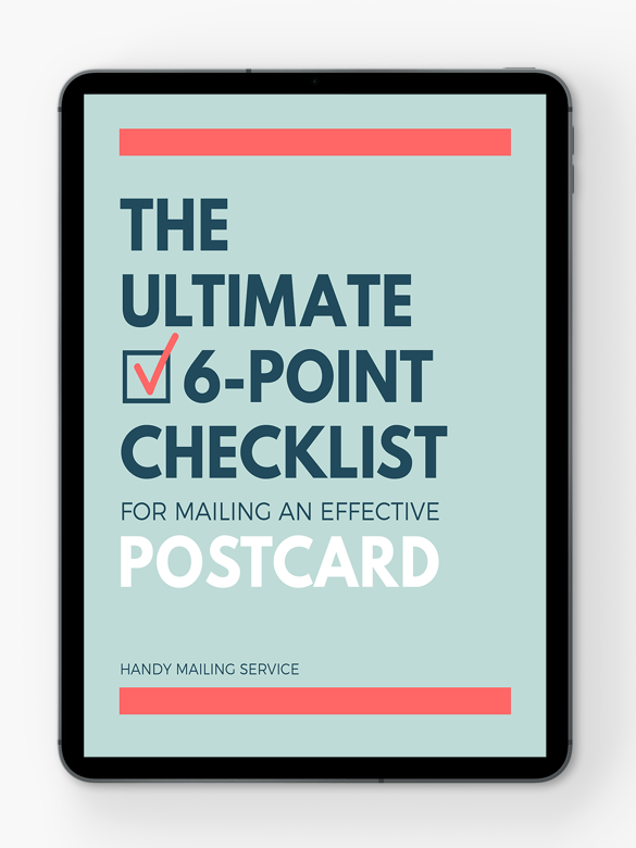 The Ultimate 6 Point Checklist For Mailing An Effective Postcard